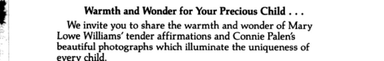 My Precious Child: Affirmations for the Child Within