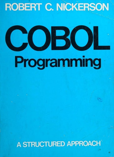 Cobol Programming: A Structural Approach