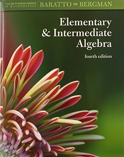 Hutchison's Elementary and Intermediate Algebra