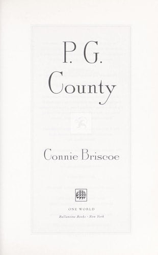 P.G. County (P.G. County Series)