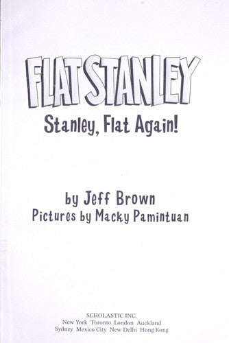 Stanley, Flat Again! (Flat Stanley)