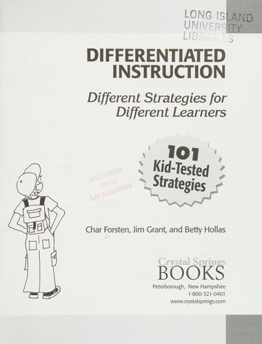Differentiated Instruction