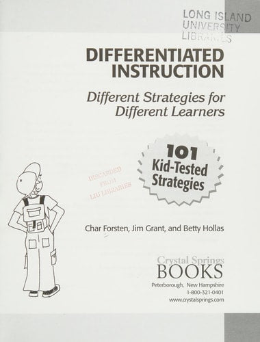 Differentiated Instruction