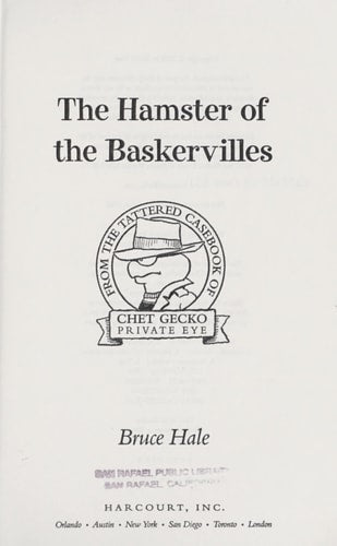 The Hamster of the Baskervilles: A Chet Gecko Mystery