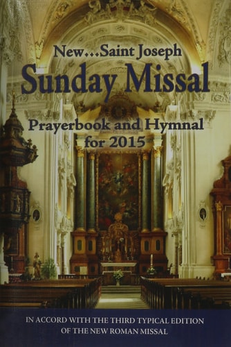St. Joseph Sunday Missal and Hymnal: For 2015