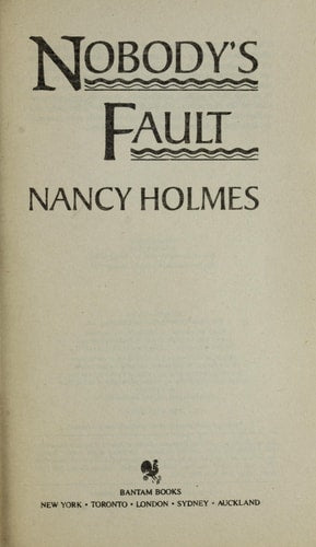 Nobody's Fault