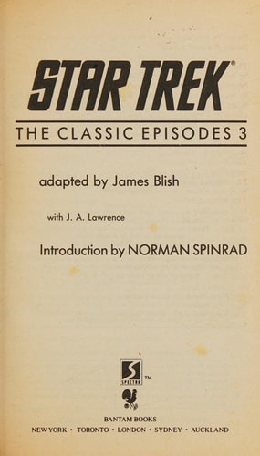 Star Trek: The Classic Episodes, Vol. 3 - The 25th Anniversary Editions