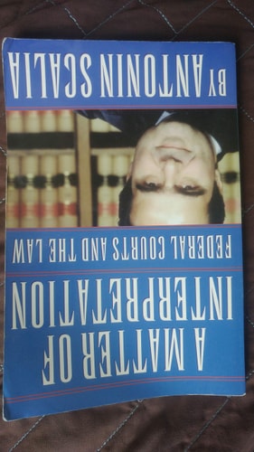 A Matter of Interpretation Federal Courts and the Law : an Essay