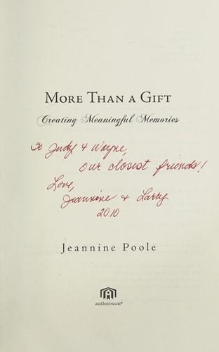 More Than a Gift: Creating Meaningful Memories