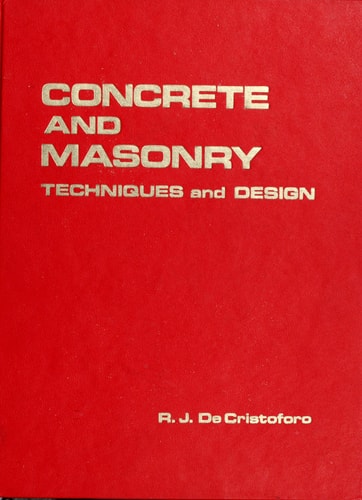 Concrete and Masonry: Techniques and Design