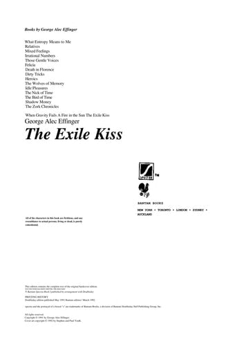 Exile Kiss, The