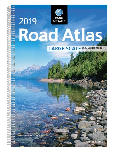 2019 Road Atlas Large Scale Lsra