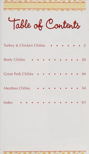 Hot and Hearty Chili Recipes