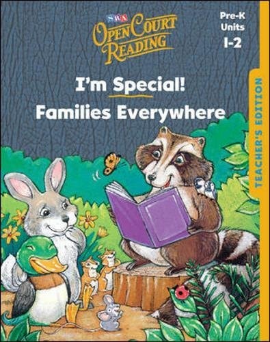 Open Court Reading - Teacher's Edition - Units 1 and 2 - Grade Pre-K