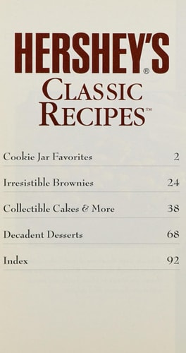 Hershey's Brownie Recipes (Favorite Brand Name Recipes) (2004-05-04)