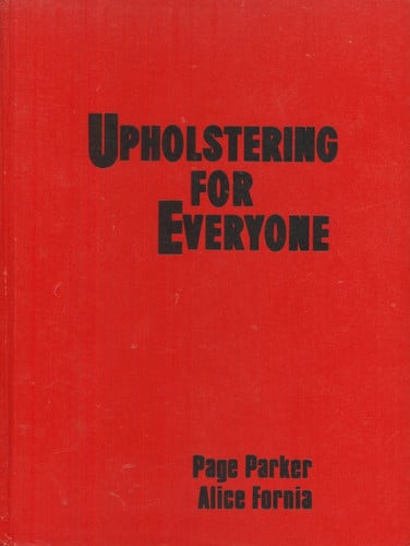 Upholstering for Everyone