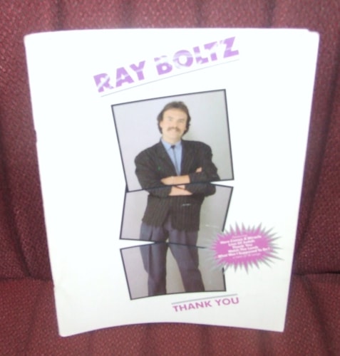 Ray Boltz Thank You Songbook Volume One [Paperback]
