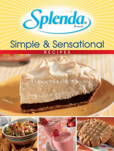 Splenda Simple & Sensational Recipes (6 X 9 Cookbooks)
