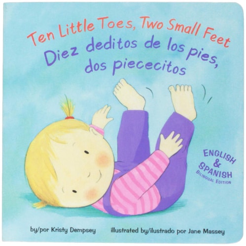 Ten Little Toes, Two Small Feet/Diez deditos de los pies, dos piececitos (AAB)