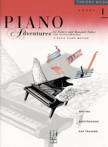 Level 1 - Theory Book: Piano Adventures (Piano Adventures Library)