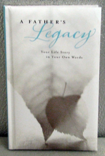 Hallmark Books BOK4358 A Father's Legacy ~ Your Life Story in Your Own Words