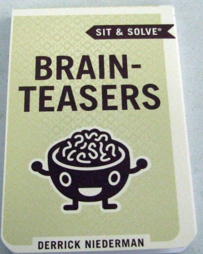 Sit and Solve Brain-Teasers Book
