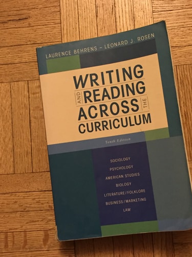 Writing and Reading Across the Curriculum (10th Edition)
