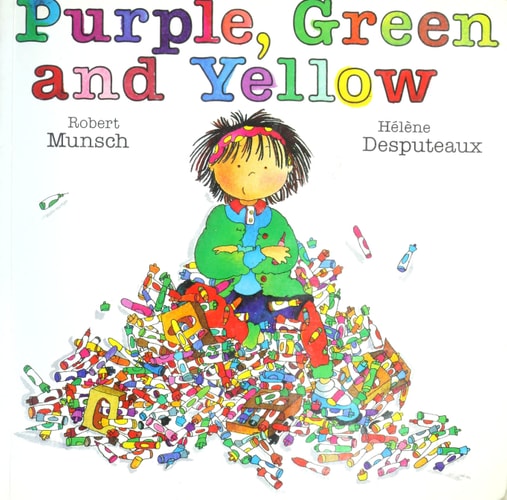 Purple, Green and Yellow