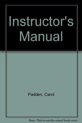 Instructor's Manual