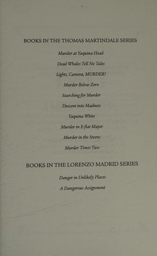 A Dangerous Assignment (Lorenzo Madrid Mystery) (Lorenzo Madrid Mystery Series)