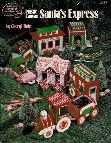 Plastic Canvas Santa's Express (American School of Needlework, 3077)