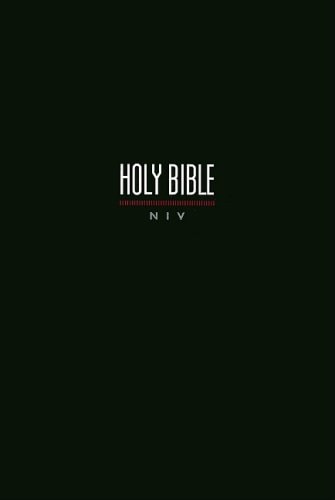 Holy Bible: New International Version, Black