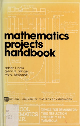Mathematics Projects Handbook