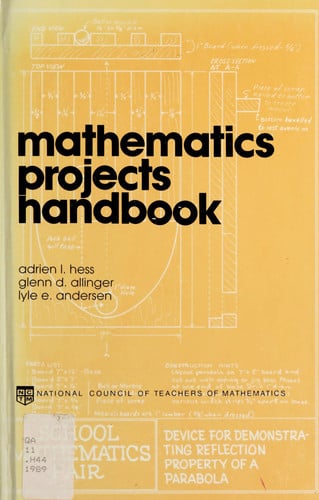 Mathematics Projects Handbook