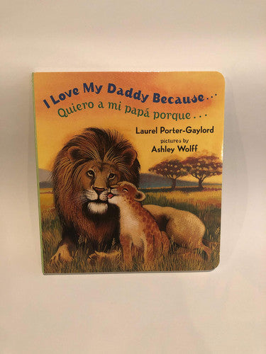 I love my daddy because ...