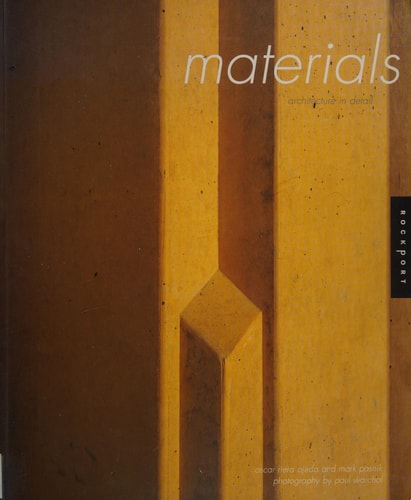 Architecture In Detail: Materials