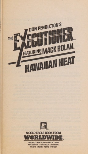 Hawaiian Heat (Mack Bolan: the Executioner)