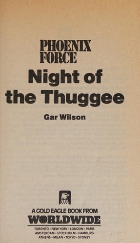 Night Of The Thuggee (Phoenix Force)