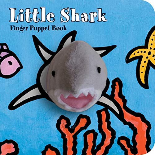 Little Shark: Finger Puppet Book (Puppet Book for Baby, Little Toy Board Book, Baby Shark)