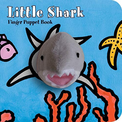 Little Shark: Finger Puppet Book (Puppet Book for Baby, Little Toy Board Book, Baby Shark)