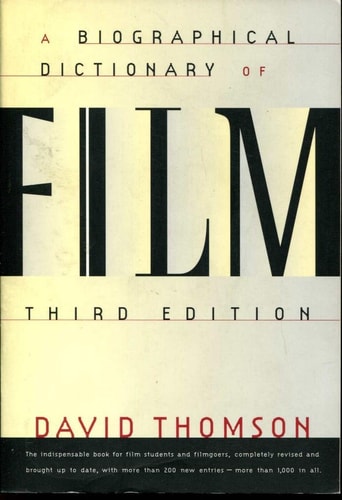 Biographical Dictionary of Film