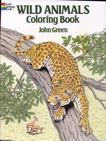 Wild Animals Coloring Book