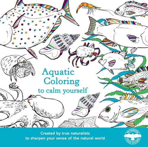 Aquatic Coloring To Calm Yourself: A Coloring Book
