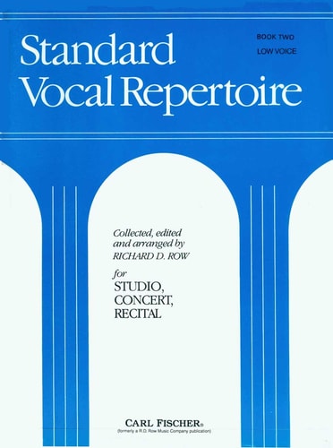 RB72 - Standard Vocal Repertoire: Low Voice, Book 2 (CHANT)