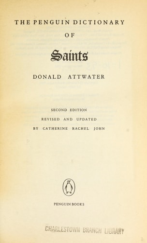 Dictionary of Saints, The Penguin: Second Edition (Dictionary, Penguin)