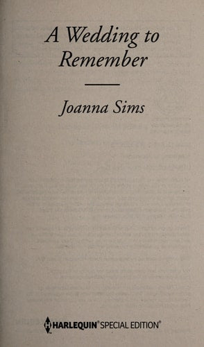 A Wedding to Remember (The Brands of Montana, 6)