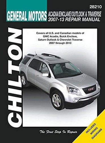 General Motors Acadia/Enclave/Outlook & Traverse (2007-13) for of GMC Acadia, Bu