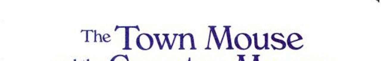 Town Mouse and the Country Mouse (Bank Street Level 3*)