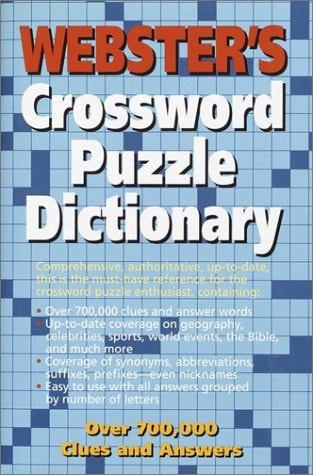 Webster's Crossword Puzzle Dictionary