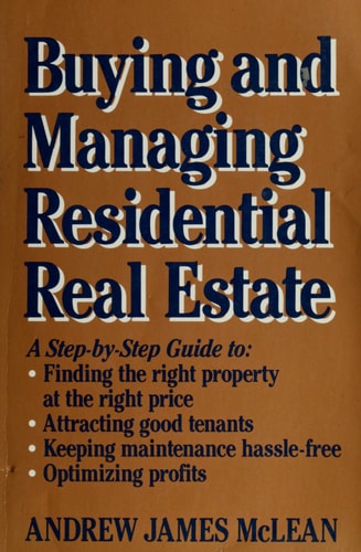 Buying And Managing Residential Real Estate